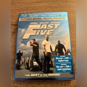 📀 3/$15 or 4/$20 📀 Fast Five Bluray